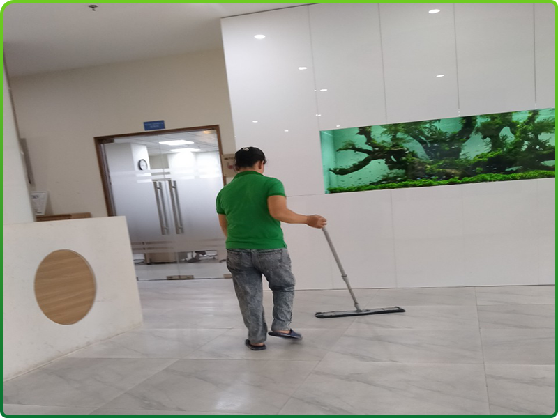 Dịch vụ vệ sinh tòa nhà, chung cư, khách sạn